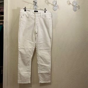 NYDJ white jeans